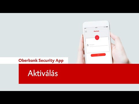 Oberbank Security App - Aktiválás