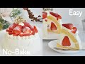まだ間に合う!【簡単クリスマスケーキの作り方】苺まるごとドームケーキ