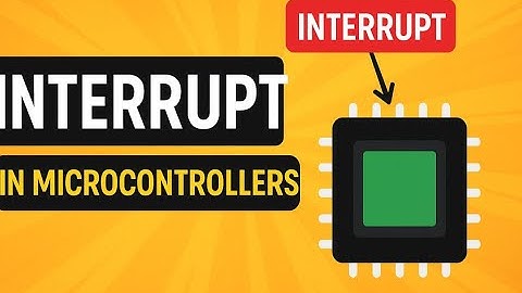 Microcontroller Interrupts Explained Simply 🚀 | Beginners Guide #microcontroller #embeddedsystems