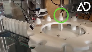 Satisfying Automatic Plugging and Capping Machine (CP-102) | Advanced Dynamics