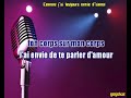 Comme jai toujours envie daimerde marc hamilton ma version en karaoke