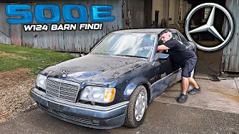 The W124 Mercedes 500E | The World’s Most Perfect Sedan First Wash in 20 Years
