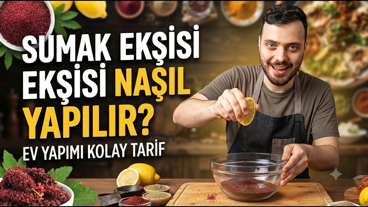 Sumak Ekşisi Nasıl Yapılır? | Yemek Tarifleri