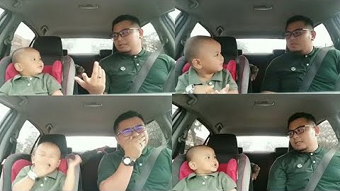 Aksi Kocak Percakapan sang Ayah dengan Anaknya bak orang dewasa