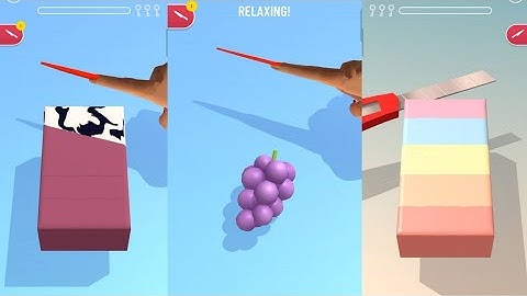 soap cutting all levels. Android iOS gameplay. ASMR cutting. Relax video 😸😂😂😂