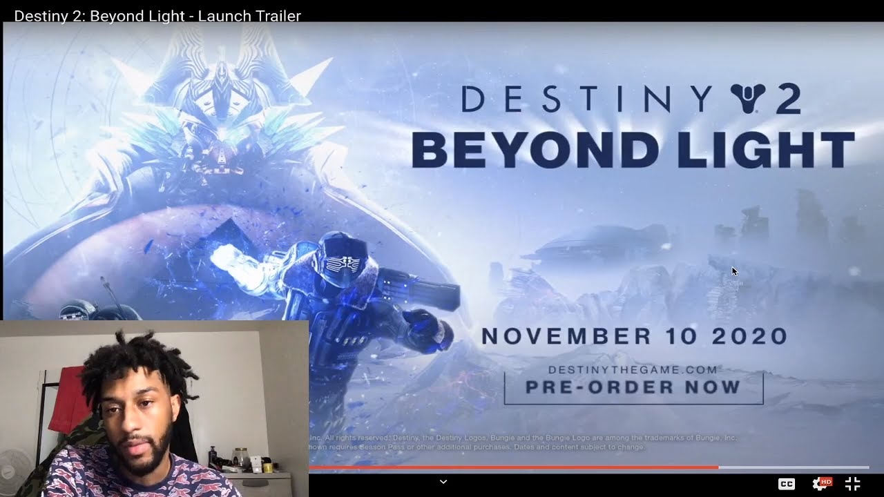 Destiny 2: Beyond Light - Launch Trailer | Johnny Finesse REACTION!!