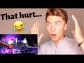 Vocal Coach Reacts to BTS Worst FAILS, ACCIDENTS And FALLS On Stage - 2018-19 Live Tour Edition