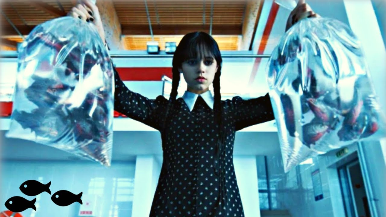 Wednesday (2022) - The FIRST and one of the BEST scenes | Piranha Time