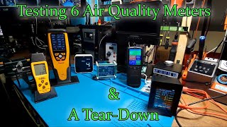Six Air Quality Monitor Comparisons PLUS a TearDown of a Fake Meter