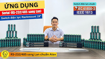 Tiêu chuẩn chống cháy nổ cho thiết bị RS232/485 sang Ethernet và chuẩn IEC61850 cho Switch điện lực