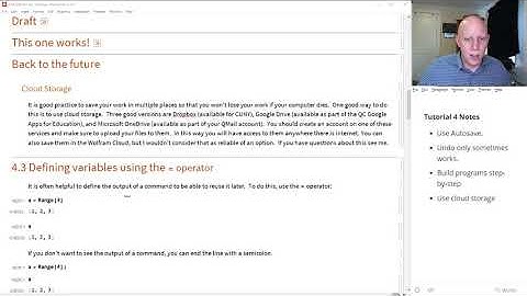 Mathematica Tutorial 4 - Useful Mathematica Techniques and Shortcuts