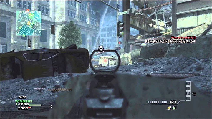 CoD MW3: Team DeathMatch on Downturn MP5 31-6