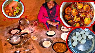 how to make egg curry with potato || Nepali  anda curry || nepali village life vlog cooking