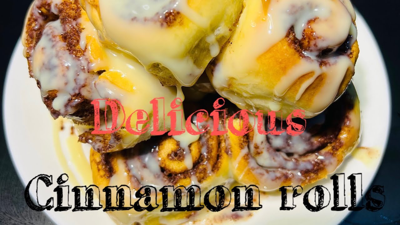 Delicious cinnamon rolls homemade recipe - YouTube