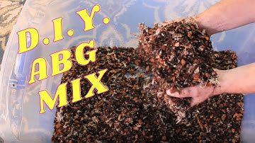 How to make ABG mix for your vivariums