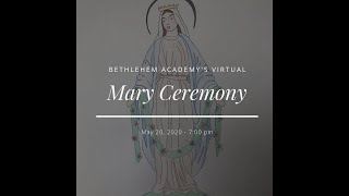2020 Mary Ceremony