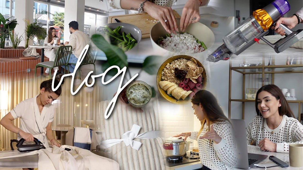 VLOG | GRANOLA KAHVALTI | GELEN KARGOLAR | PRATİK YEMEK HAZIRLIĞI | KAŞIMI BOYADIM | EV İŞLERİ | ÜTÜ