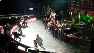 5/12 Robbie Williams joking, Ignition + I Wan'na Be Like You, Amsterdam 4-5-2014