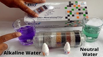 Alkaline Filter For Water Purifier(RO) II Bio+ AAA Filter II Normal Ro Water Vs Alkaline Water.