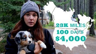 23] How Much Does It Cost To Road Trip The USA? | Abandon Comfort - Cross Country