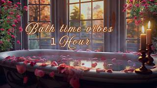 1Hour Bath time vibes [Rainy day edition]