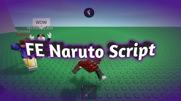 FE Naruto Script⁉️ Roblox Mobile