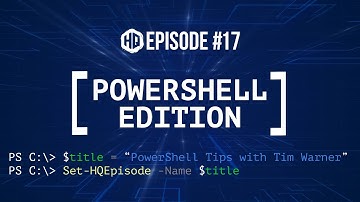 Pro PowerShell Tips with Expert User Tim Warner