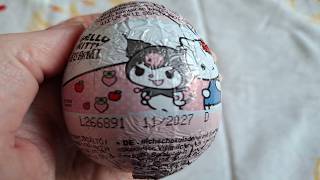 Hello Kitty & Kuromi chocolate egg