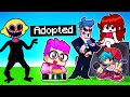 We Get ADOPTED By FRIDAY NIGHT FUNKIN FAMILY In MINECRAFT! (ft. MONSTER, BOYFRIEND, & MORE!)