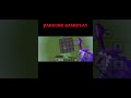MCPE Parkour #minecraft #clutch #shorts