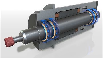 Werkzeugmaschinenspindel - Machine tool spindle