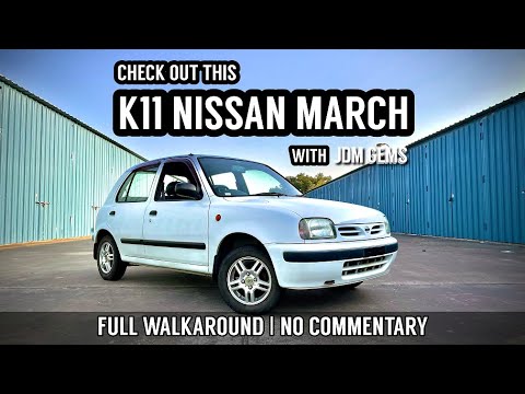 Nissan March 1997 Full Walk Around (No Commentary)