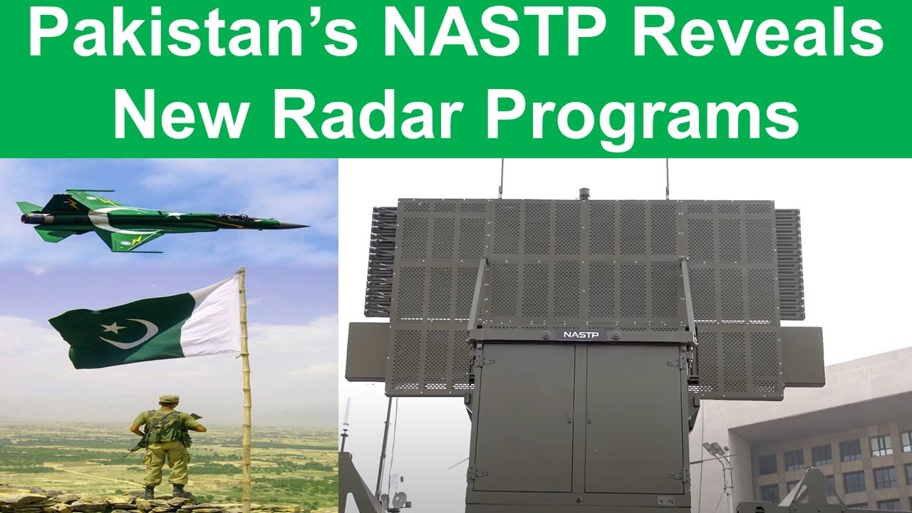 Pakistan Mosin Ratar Pakistan’s NASTP Reveals New Radar Programs #radar #pakistan - YouTube