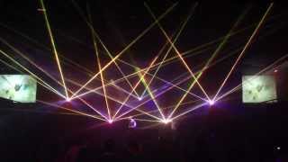 Лазерное шоу в клубе Космонавт от 3D Laser Show