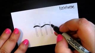 Tangle Tutorial: Basketweave