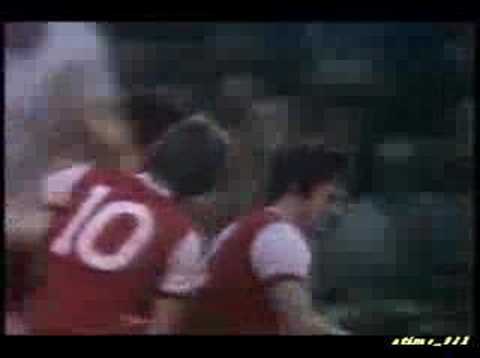 Frank Stapleton in "501 Arsenal Goals"