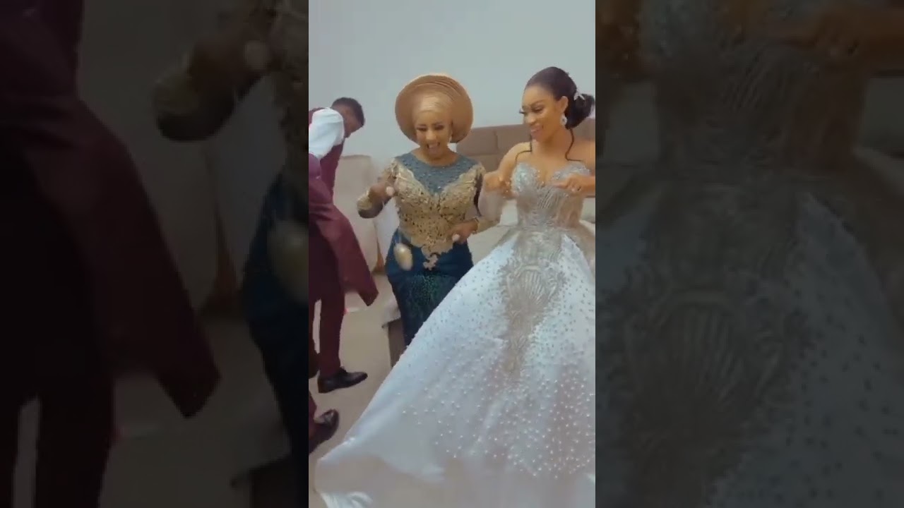 Nollywood Super Star Mide Martins daughter weds in grand style to Millionaire Footballer. 