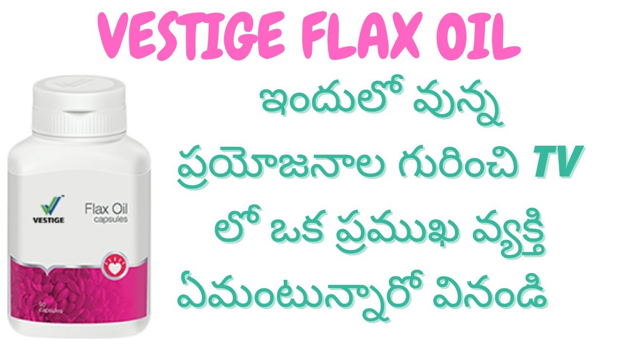 Benefits of flaxseeds telling in a TV program by a famous personflax
