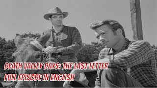 FIRST APPEARENCE OF CLINT EASTWOOD // Death valley days : s05e07 the last letter #series #full