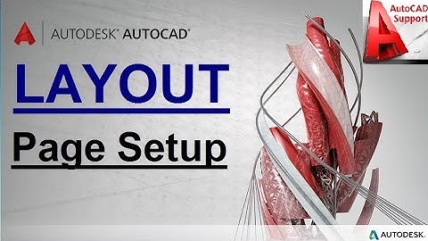 Layout Page setup in AutoCad II Hindi-Urdu