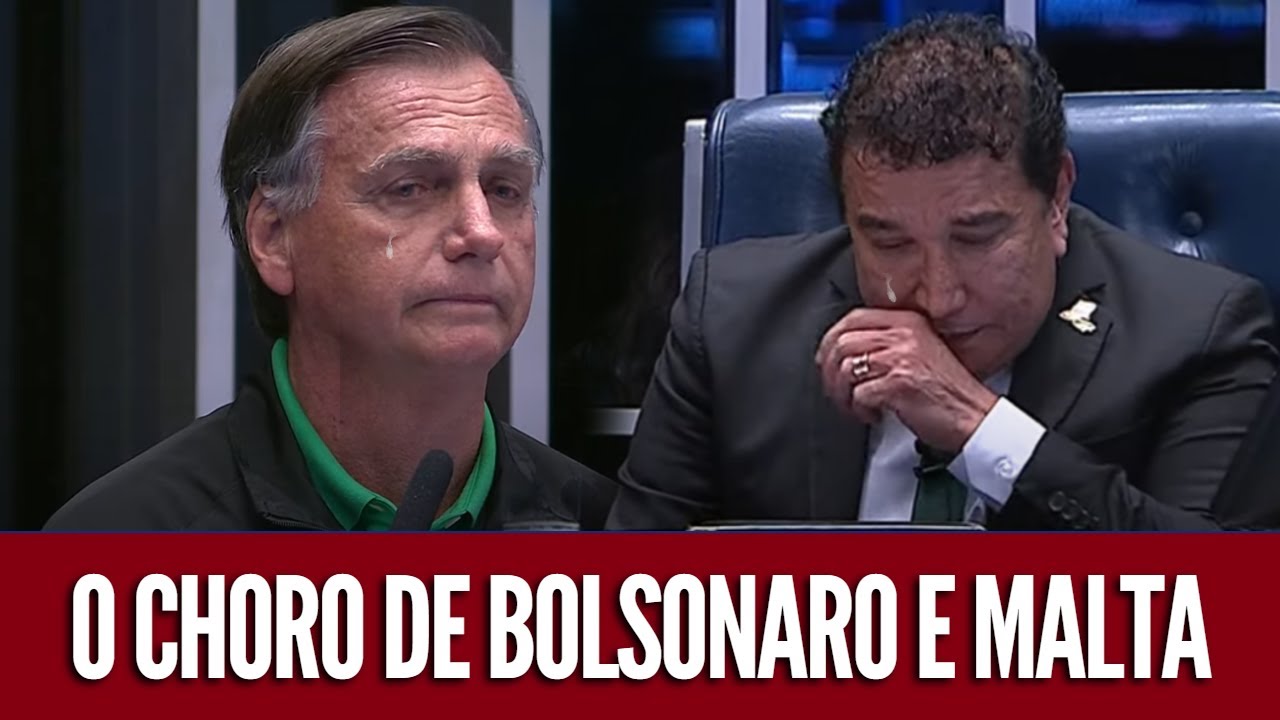O Emocionante CHORO de BOLSONARO e Magno Malta, hoje em Brasília, que IMPACTOU a todos os Presentes.