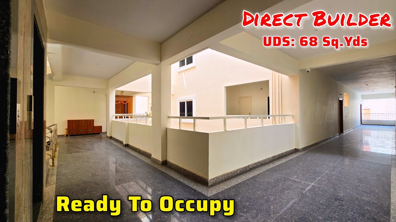 Прямой контакт с застройщиком 📞 +91 9848912417 || Полузакрытый жилой комплекс [Чанданагар] Продае...