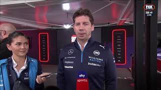 Ted Kravitz Asks James Vowles a "Strong" Question After FP1 Suzuka 2024