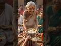 🔥 “Tiny Dadi Mandir Bhandara ❤️ | Gaon ki Sachchi Khushi 🥺”#ytshorts #shorts #aivideo #motivation