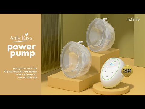 How to use your Anly Kiss Power Pump Electric Breast Pump with Collection Cups / mammelifestyle