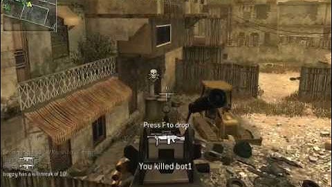 Call of Duty 4 - Fun with PEZ Bots (Gameplay)