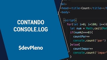 Contando console.log