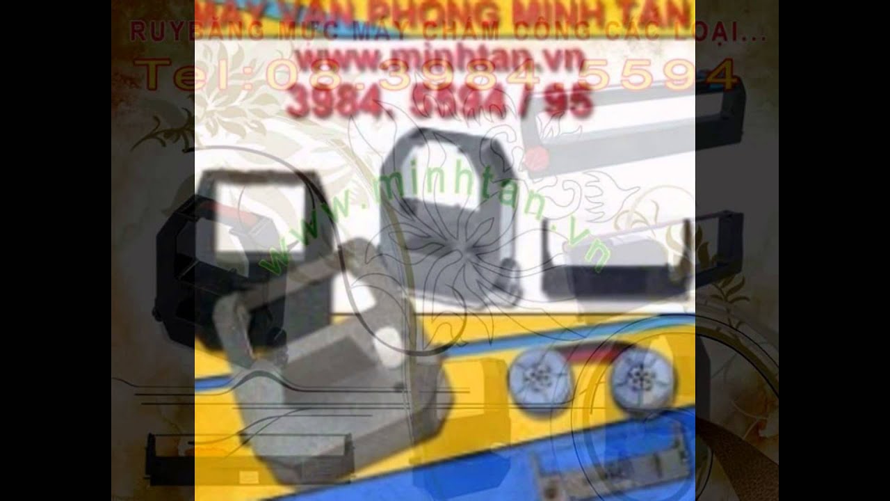 Ruy băng máy chấm công Amano Kp670 cho khu resort