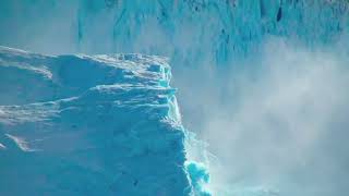 GIANT Iceberg Collapses in Greenland  Glacier Calving