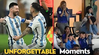 Lionel Messi and Argentina fans will never forget these moments